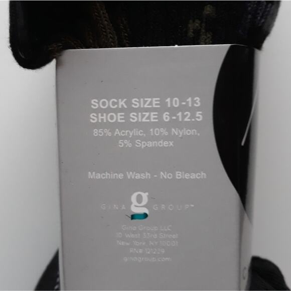 John Weitz 5-pack Dress Socks Patterns Black Gold - Picture 4 of 5